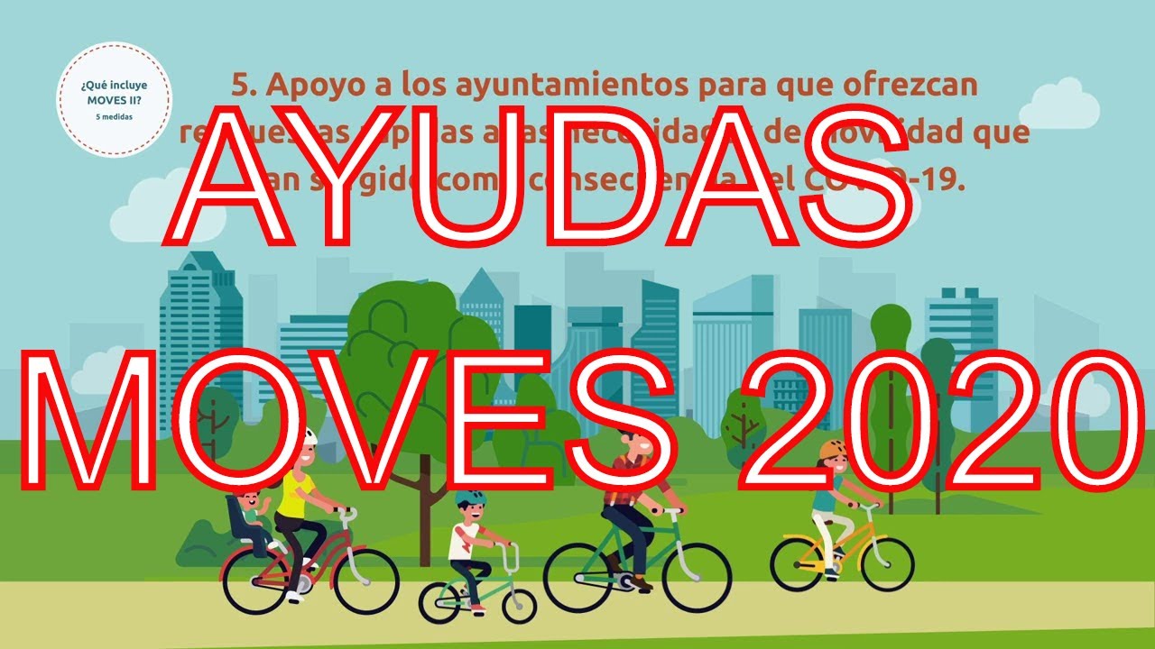 Plan MOVES 2020  Nuevo plan de ayudas para favorecer la movilidad sostenible