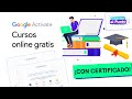 Cursos de MARKETING GRATIS con CERTIFICADO con Google Actívate! 🎓 | Tutoriales al Punto!