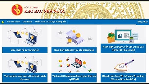 Hướng dẫn cài đặt dịch vụ công kho bạc nhà nước - DVC Kho bạc
