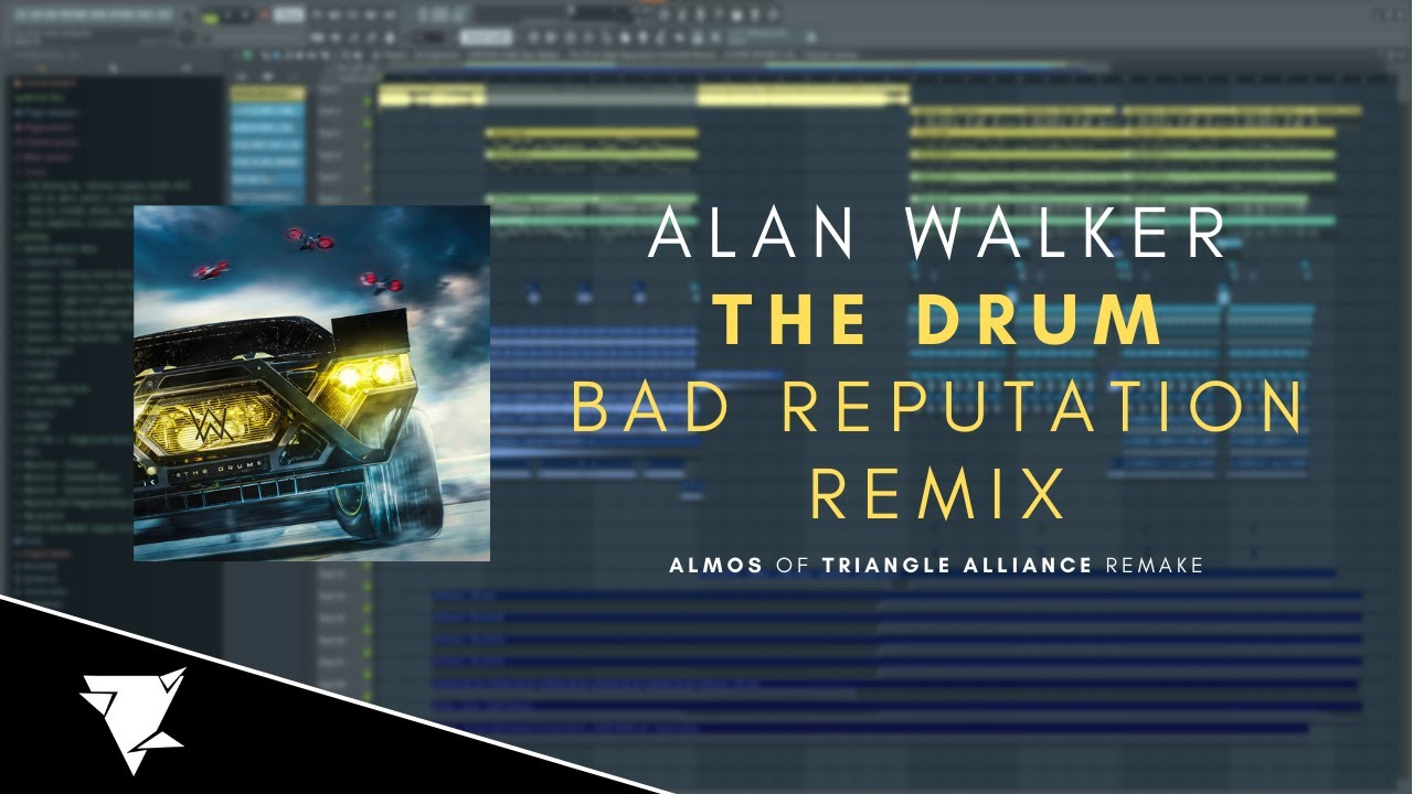 Alan Walker - The Drum (Bad Reputation Remix) (Almos of 'Triangle ...
