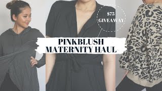 PinkBlush Maternity Haul | Black Friday Sale + GIVEAWAY