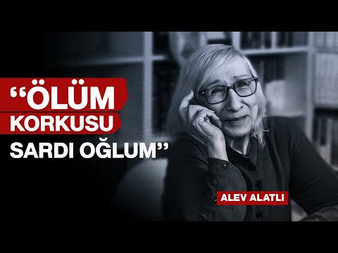 Alev Alatlı ile son konuşma: Ölmekten değil ama bundan çok korkuyorum