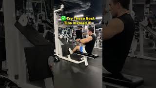 Huge Cable Row Mistake Killing Your Back Gains❌