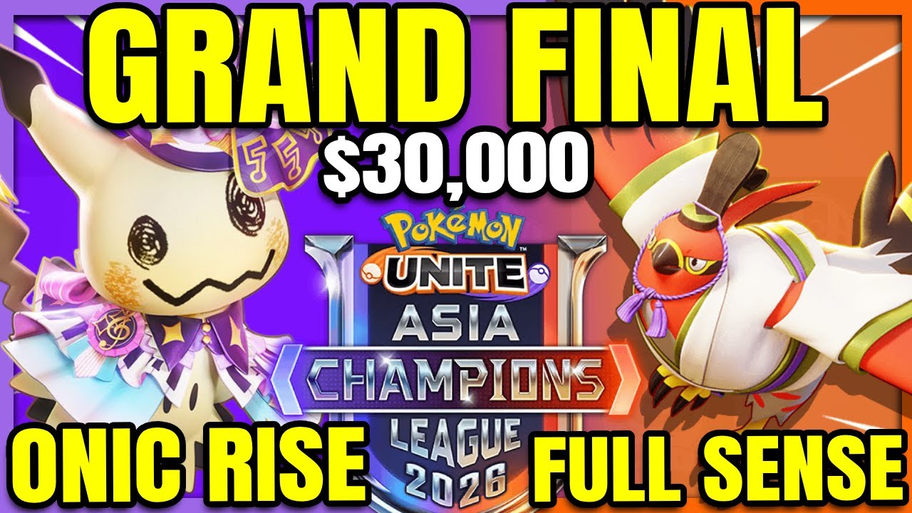 $30,000 GRAND FINAL Onic Rise vs Full Sense - ACL SEA | Pokemon Unite