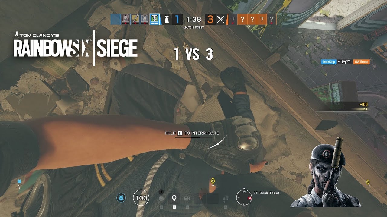 Rainbow Six Siege Funny Moments | Clutches!?! - YouTube