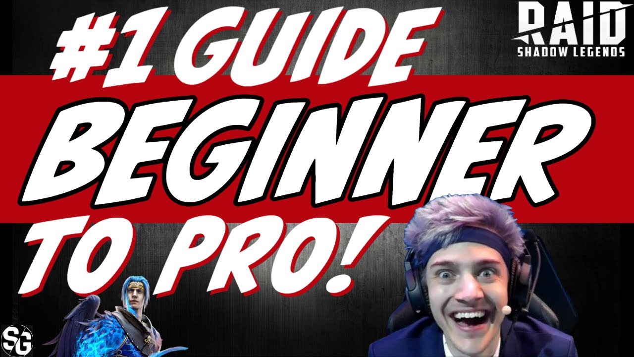 Beginner To NINJA Start RAID Right Raid Shadow Legends Beginner Guide Early Game Guide YouTube