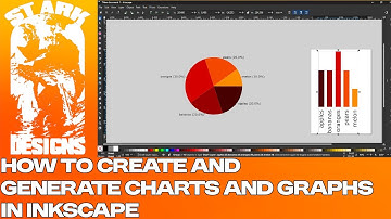 How to create and generate graphs and charts in inkscape