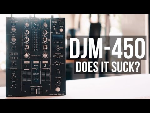 DJM-450 Quick Review and Scratch Demo by a DJ Champ - YouTube