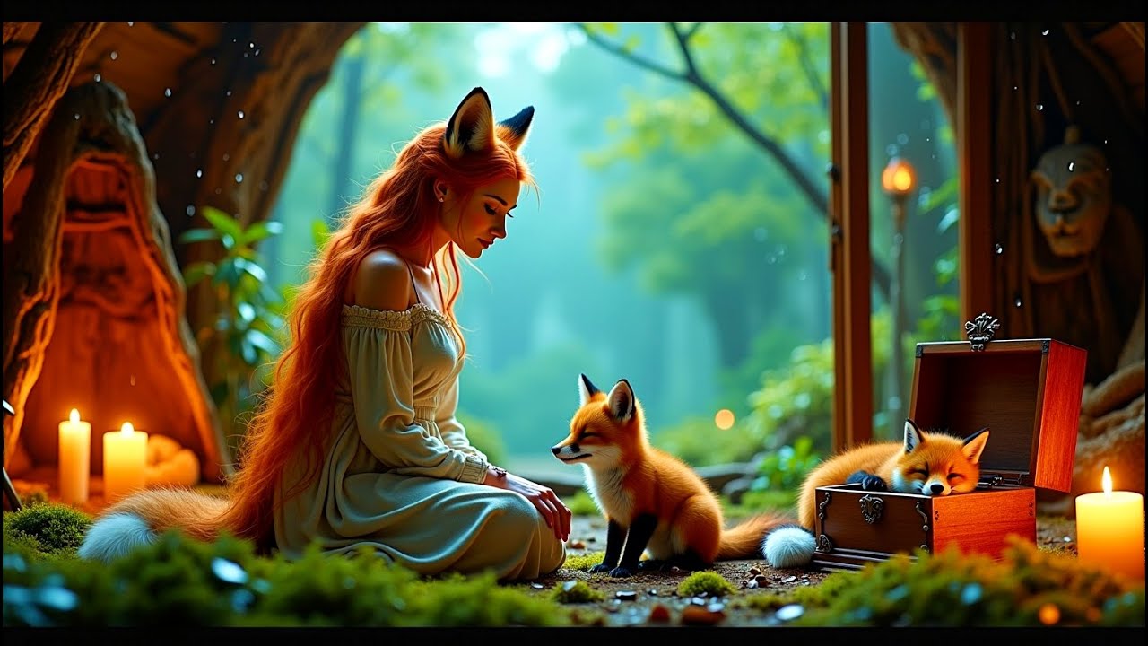 A Single Fox-Mother Heart Shattered After Breaking Her Kid’s Toy… Then a Human Fixed More Than That