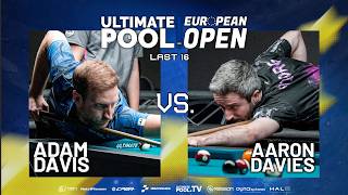 THE FIRST-SEMI FINALIST | Aaron Davies v Adam Davis | European Open 2026 | Quarter Final
