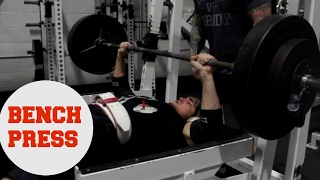 Omar Isuf 360lb Bench Press Attempt 2x Bw Vloggest