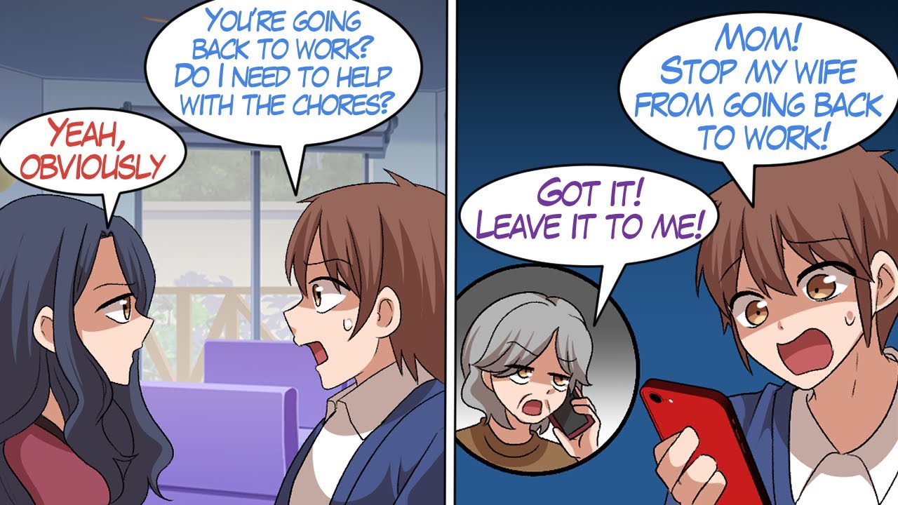 [Manga Dub] My Husband's Trying to Stop Me from Going Back to Work! But… [RomCom]