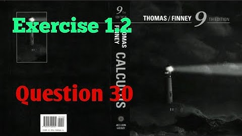 limit calculation ||Ex 1.2 Q30||Thomas Finney calculus.9th edition||SK Mathematics