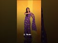How To Style Your Saree Pallu In Three Different Ways | Saree Styling and Hacks | Shop Now #Shorts