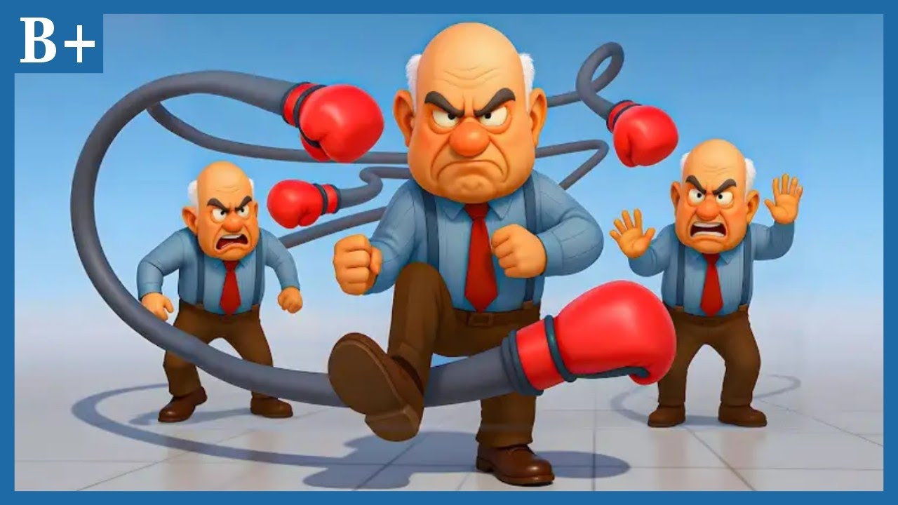 Crazy Uncle: Slap & Punch Game ‼️ Gameplay Level 41-80