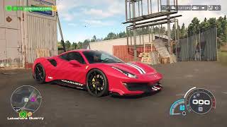 Destrozando Coches de Policia 🆚 "Ferrari 488 Pista" Need For Speed Unbound