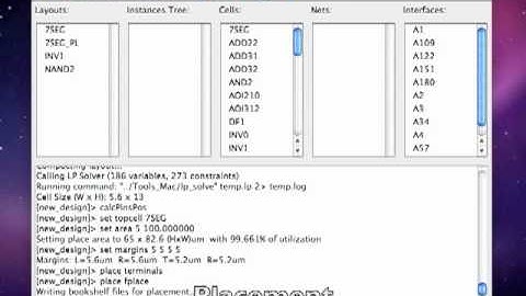 Astran: Automatic Layout Synthesis Tool