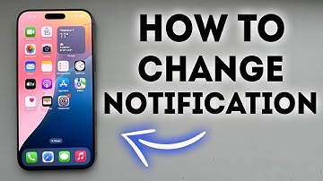 iPhone 16/16 Pro Max: How To Change Notification (Style Count, Stack or List) - Full Guide