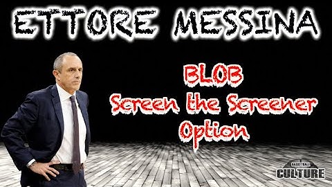 Coach MESSINA - BLOB Screen the Screener Option | Basketball Culture