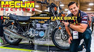 Rare Bikes & Controversy at World’s Largest Motorcycle Auction!