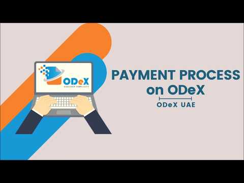 How to Make Payment ODeX Platform | UAE |