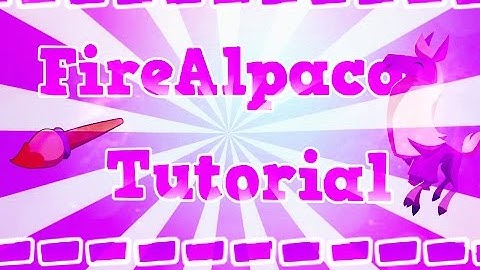 FireAlpaca Basic Tutorial!