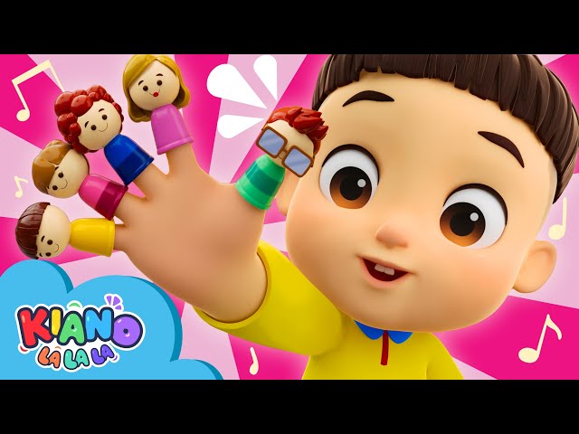 Lagu Anak | Keluarga Kiano | Finger Family  🎵🎶 class=