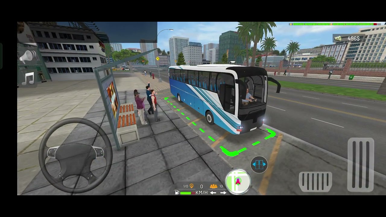 Bus samulator 3d coach driving bus school #viral #bus #foryou #explore