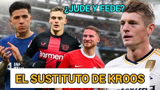 EL SUSTITUTO DE KROOS ¿ESTA EN CASA CON JUDE O FEDE? O ¿EL REAL MADRID TIENE QUE SALIR AL MERCADO?