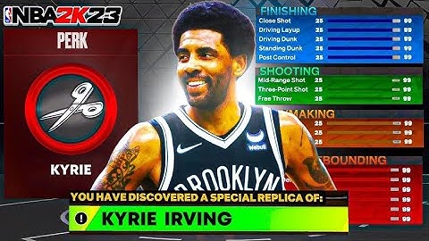 THE BEST KYRIE IRVING BUILD ON NBA 2K23!
