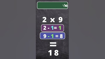 9 Times Table Trick!