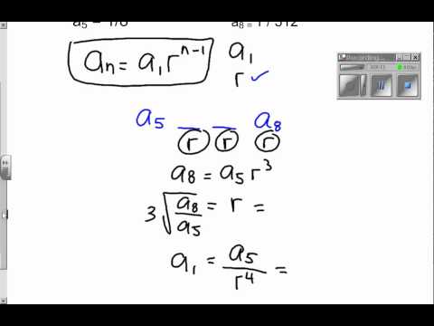 explicit formula geometric sequence