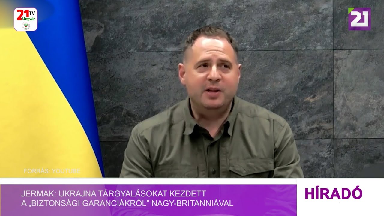 Jermak Ukrajna tárgyalásokat kezdett a garanciákról” Nagy