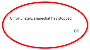Fix Unfortunately ShareChat Has Stopped Error Android || Fix ShareChat Not Open Problem Android