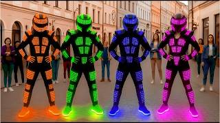 Шаффл Баттл Who Win Little Kids Battle Tuzelity Dance