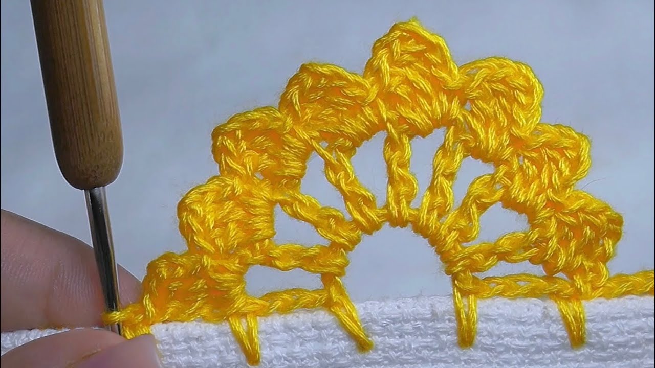 Título: 🌞 Brillo Dorado: Puntilla Amarilla de Una Vuelta para tus Servilletas