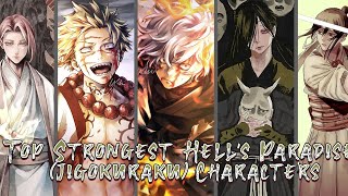 Top 10 strongest characters in Hell's Paradise