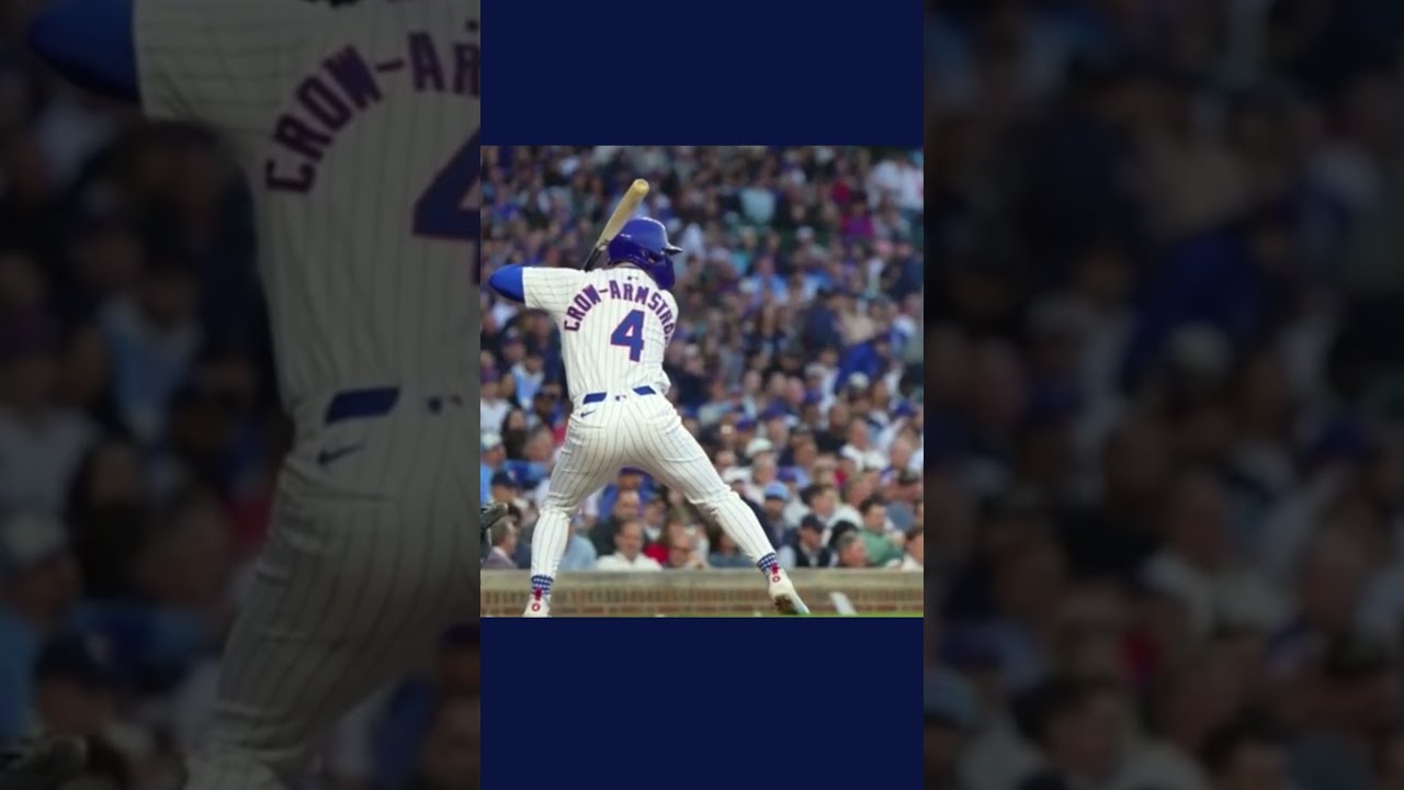 Pete Crow Armstrong Slow Motion Home Run Baseball Swing Hitting Mechanics PCA Highlights