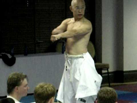 sensei Tanaka at Honbu Dojo South Africa