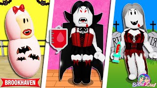 CICLO DE VIDA DE UMA VAMPIRA! - BROOKHAVEN RP HISTORINHAS | Roblox