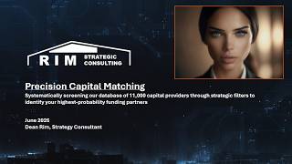 RIM AI Precision Capital Matching Model Net Worth