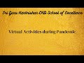 Ckd school virtual activities during pandemic