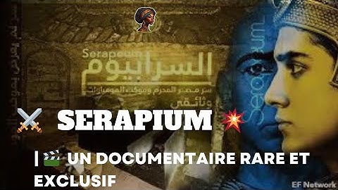 🔎 Le Mystère du Serapeum : Les Secrets Cachés sous Terre en Égypte 🏺✨