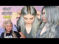 ASH GRAY HAIR | METTALIC SILVER Using BREMOD Very Light Ash Blonde 9.1 and Ash 0/19 | Q&A | Polin