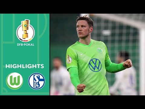 Weghorst precisely! | VfL Wolfsburg vs. FC Schalke 04 1-0 | Highlights | DFB-Pokal Round of 16