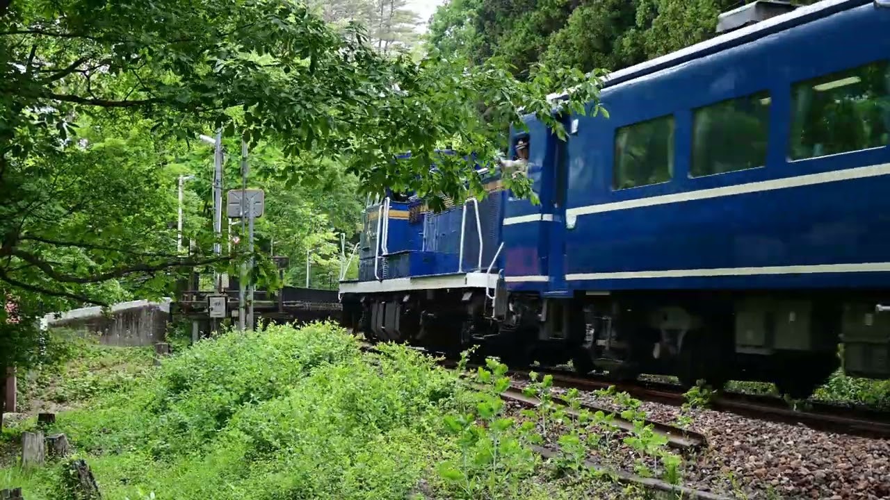 2026年06月01日会津鉄道C11SL土津試運転会津田島→会津若松 - YouTube