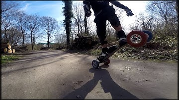 E-Toxx Mini DirectDrive with MBS Matrix-2 on Trampa Short Deck