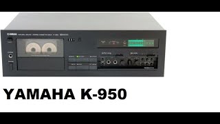 Кассетная дека YAMAHA K-950.