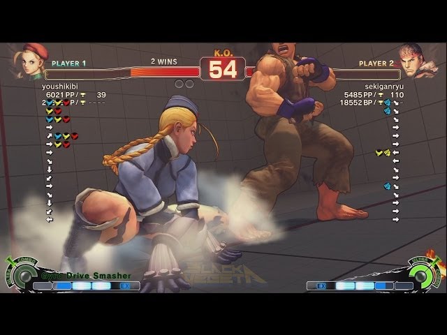 Sekiganryu (Ryu) vs Youshikibi (Cammy) - AE 2012 Matches *1080p* class=