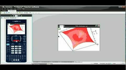 Calculus 3D Graphing on TI-Nspire CX handheld